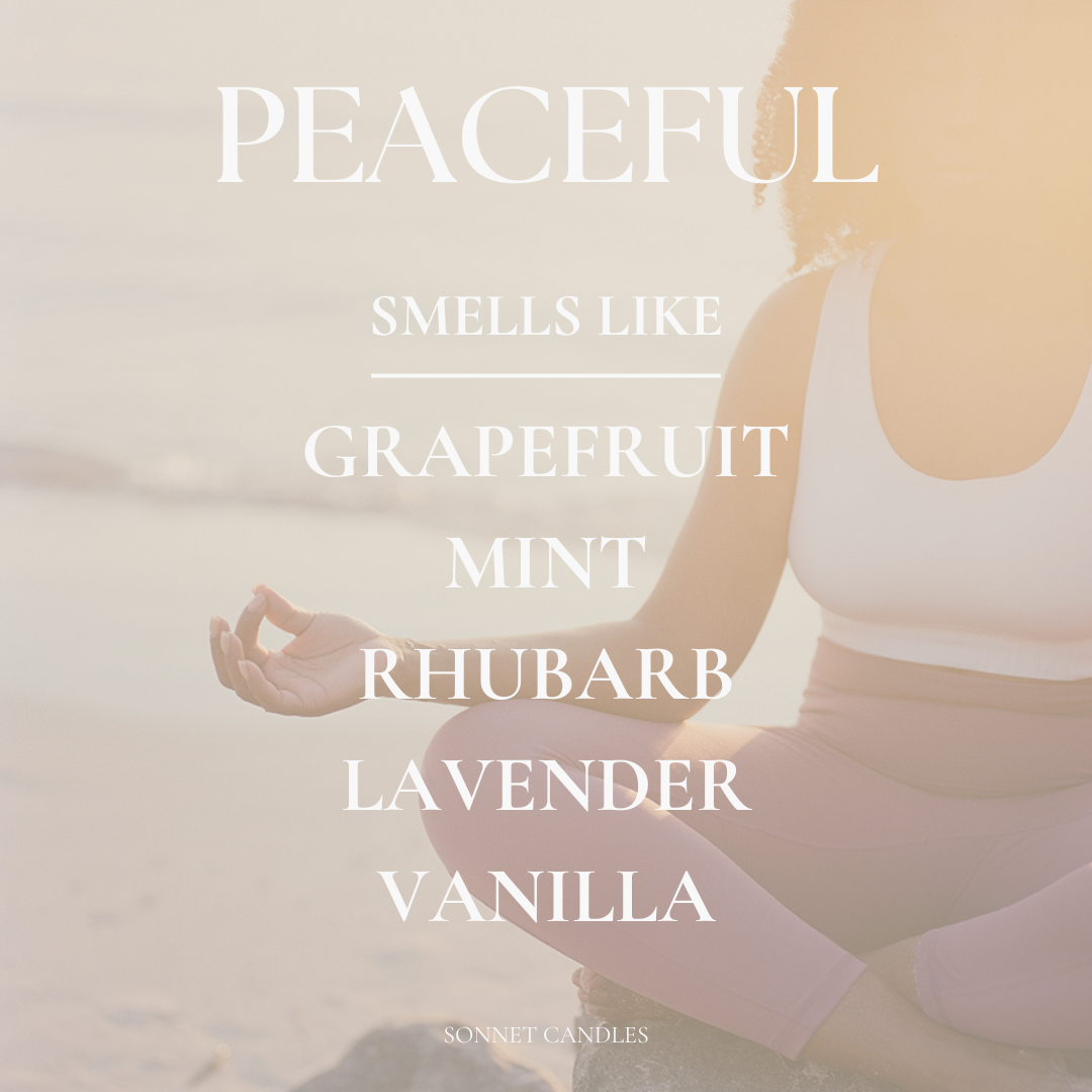 Peaceful Mini Candle