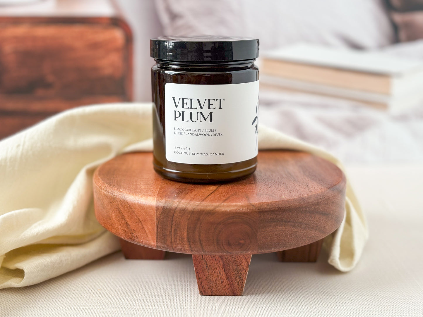 Velvet Plum 7 oz Candle - Studio Collection