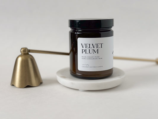 Velvet Plum 7 oz Candle - Studio Collection