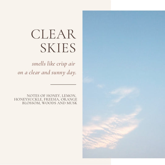 Clear Skies 4 oz Candle