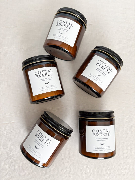 Coastal Breeze 4 oz Candle