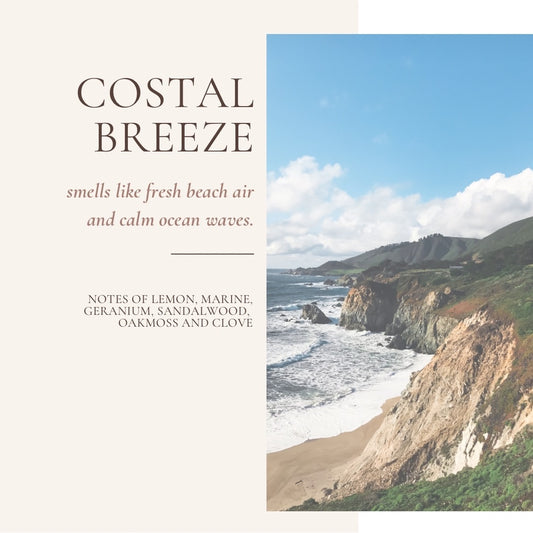 Coastal Breeze 4 oz Candle
